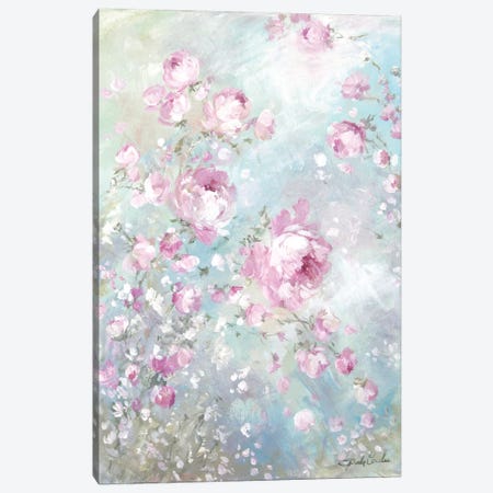Pink Whisper Canvas Print #DEB129} by Debi Coules Art Print