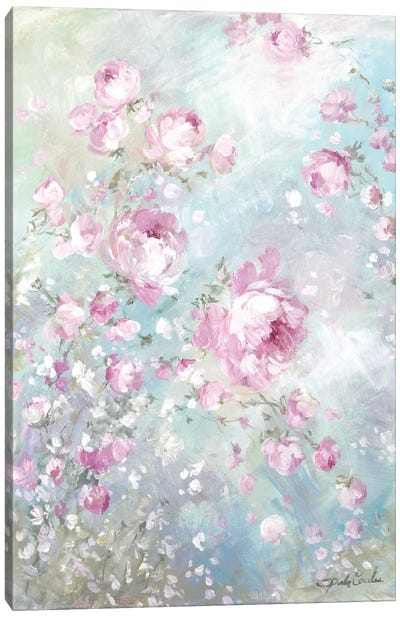 Pink Whisper Canvas Art Print - Debi Coules