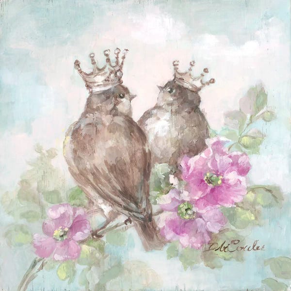 Crowns: French Crown Songbirds II by Debi Coules