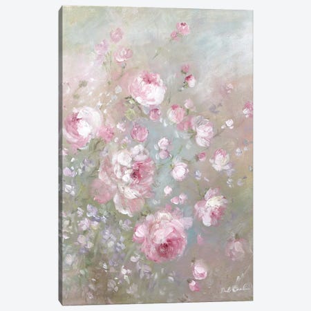 Summer's Roses Canvas Print #DEB131} by Debi Coules Canvas Wall Art
