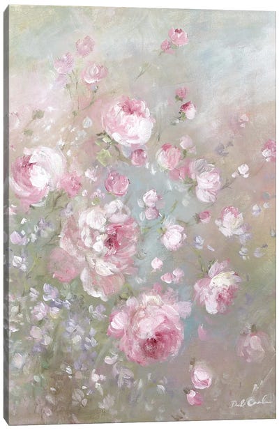 Summer's Roses Canvas Art Print - Debi Coules