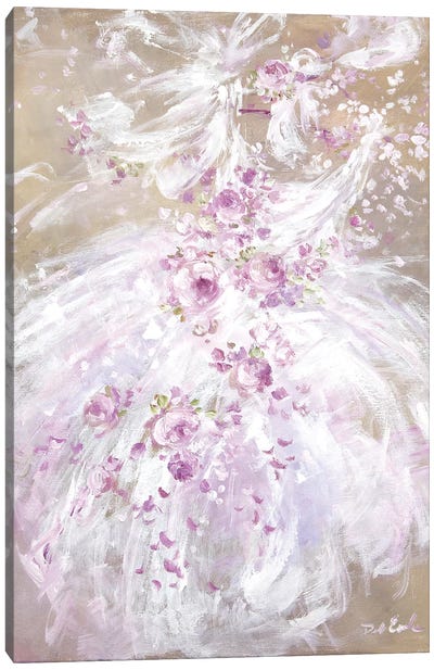 Tutu Spring Canvas Art Print - Debi Coules Fashion