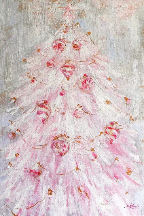 A Pink Christmas by Debi Coules wall art
