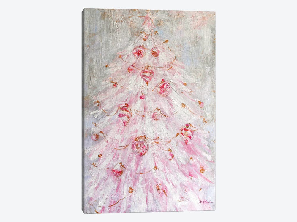 A Pink Christmas by Debi Coules 1-piece Art Print