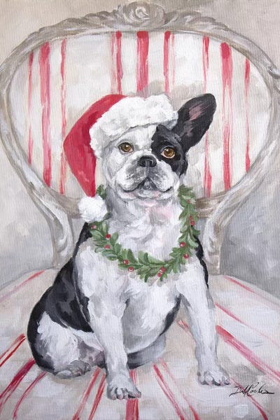French Bulldogs: Frenchies Christmas by Debi Coules