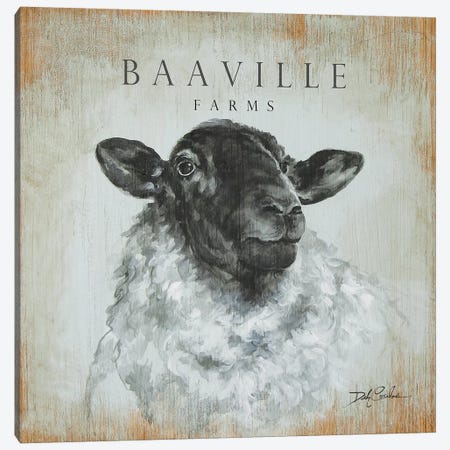 BaaVille Farms Canvas Print #DEB143} by Debi Coules Canvas Art Print