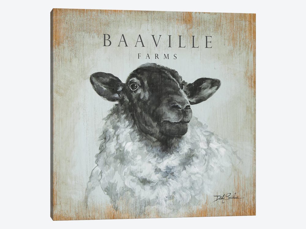 BaaVille Farms by Debi Coules 1-piece Canvas Art Print
