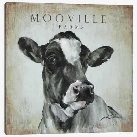 MooVille Farms Canvas Print #DEB144} by Debi Coules Canvas Art