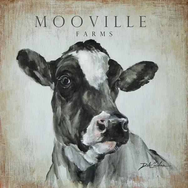 Modern Farmhouse Décor: MooVille Farms by Debi Coules