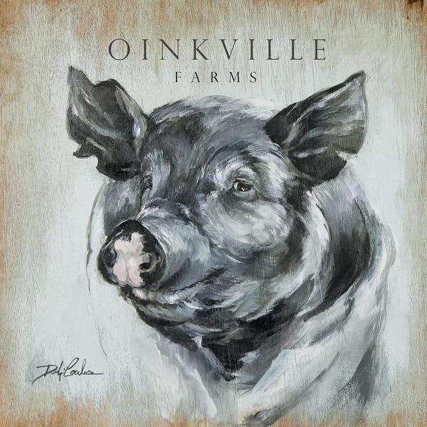 Modern Farmhouse Décor: OinkVille Farms by Debi Coules