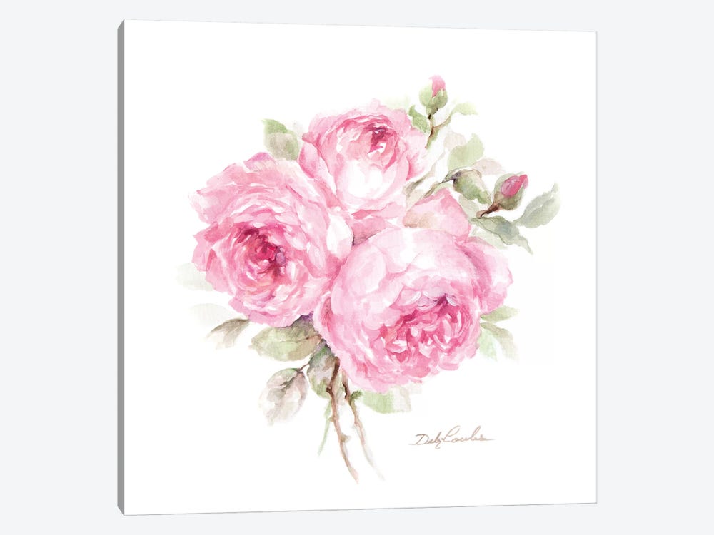 English Roses by Debi Coules 1-piece Canvas Artwork