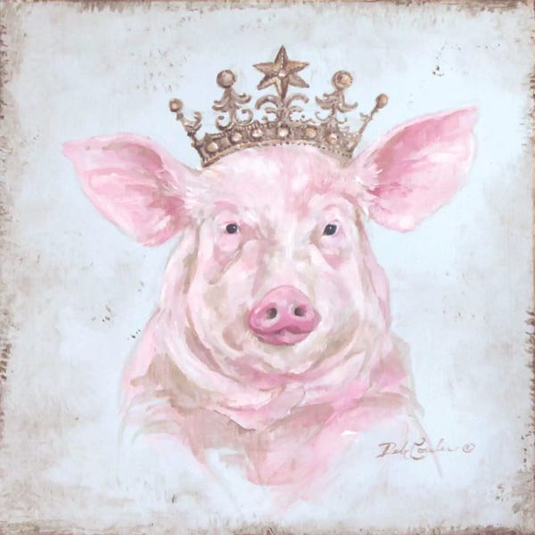Crowns: Crowned Pig by Debi Coules