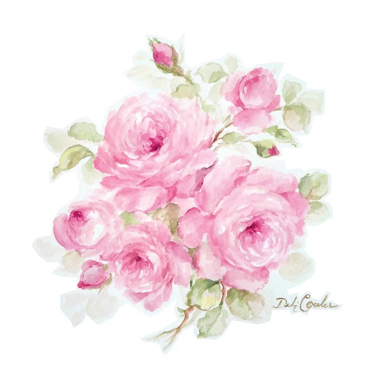 Romantic Roses by Debi Coules wall art
