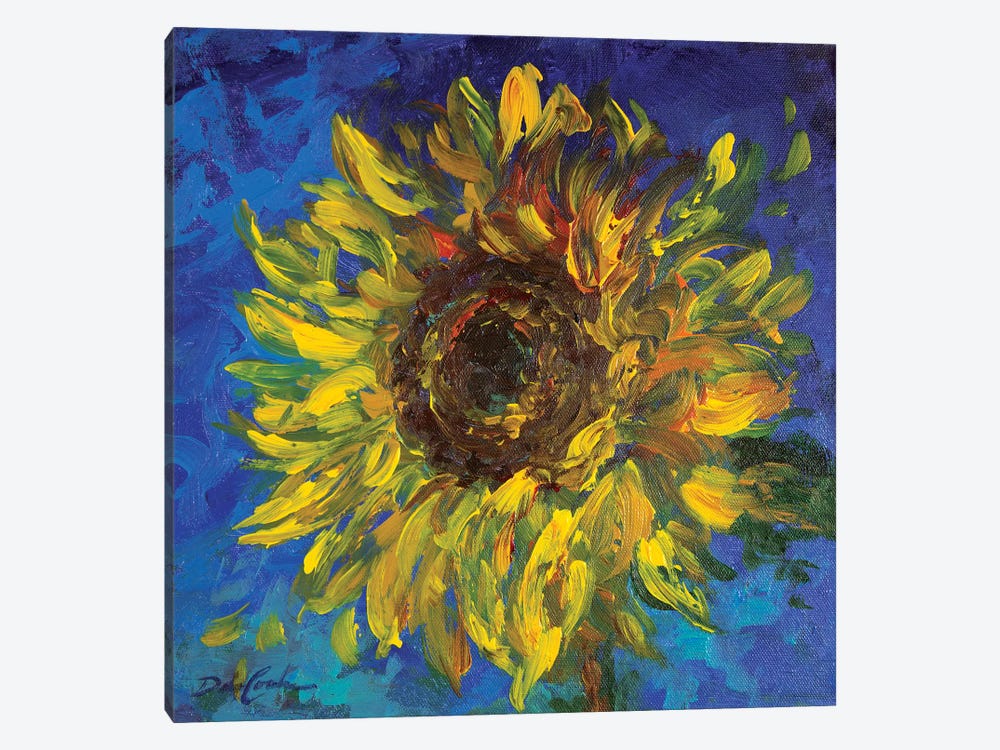 Sunflower II by Debi Coules 1-piece Canvas Art Print