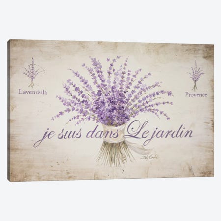 French Lavender Canvas Print #DEB160} by Debi Coules Canvas Art Print