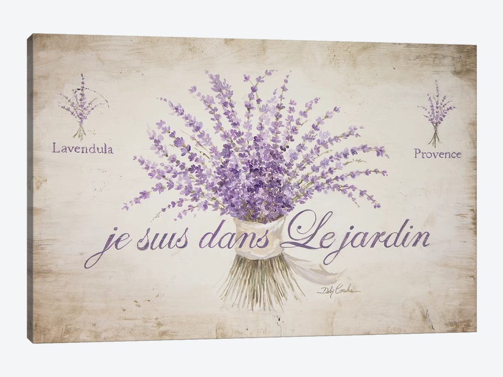 Provence Lavender Scenery  100% Canvas Print wall home Decor 