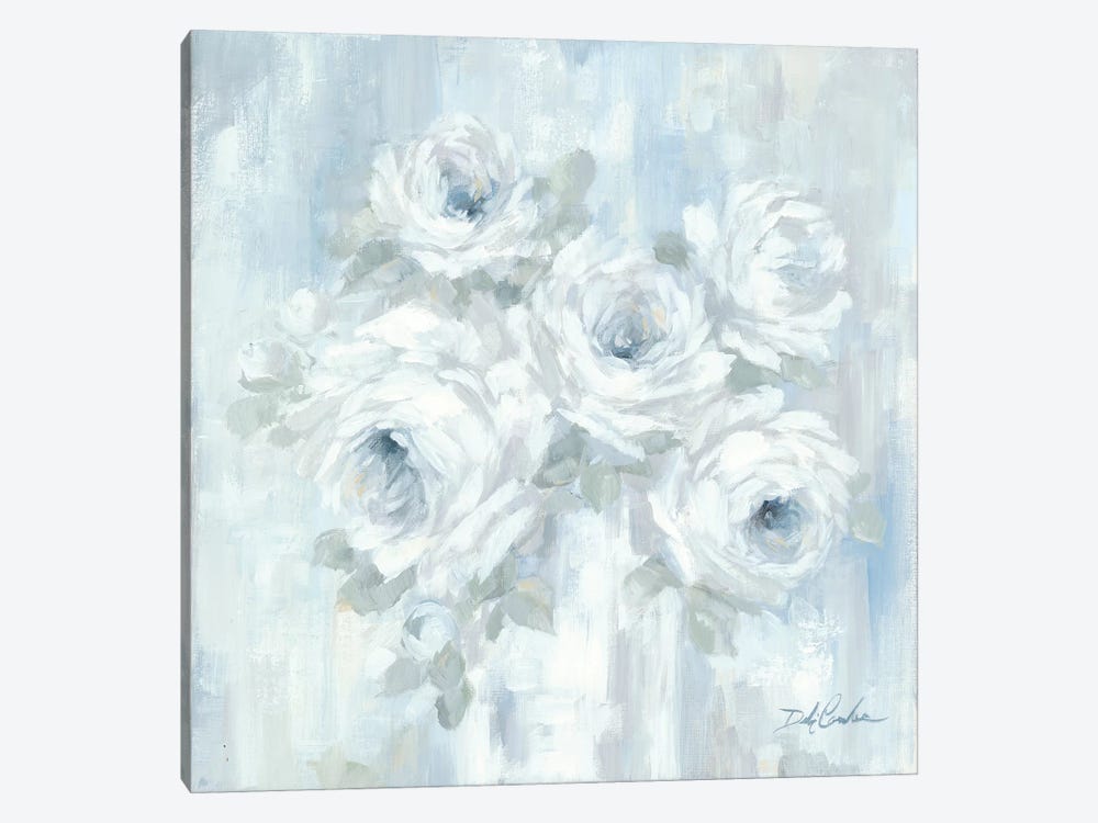 White Roses by Debi Coules 1-piece Art Print