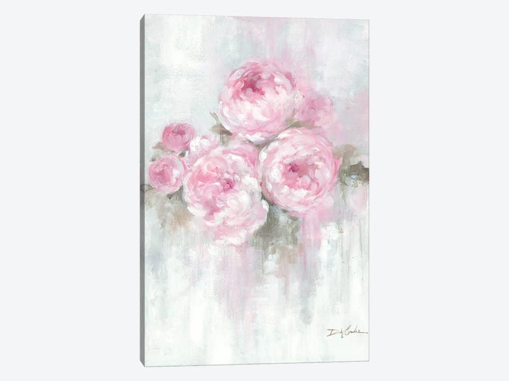 Pink Peonies by Debi Coules 1-piece Canvas Art