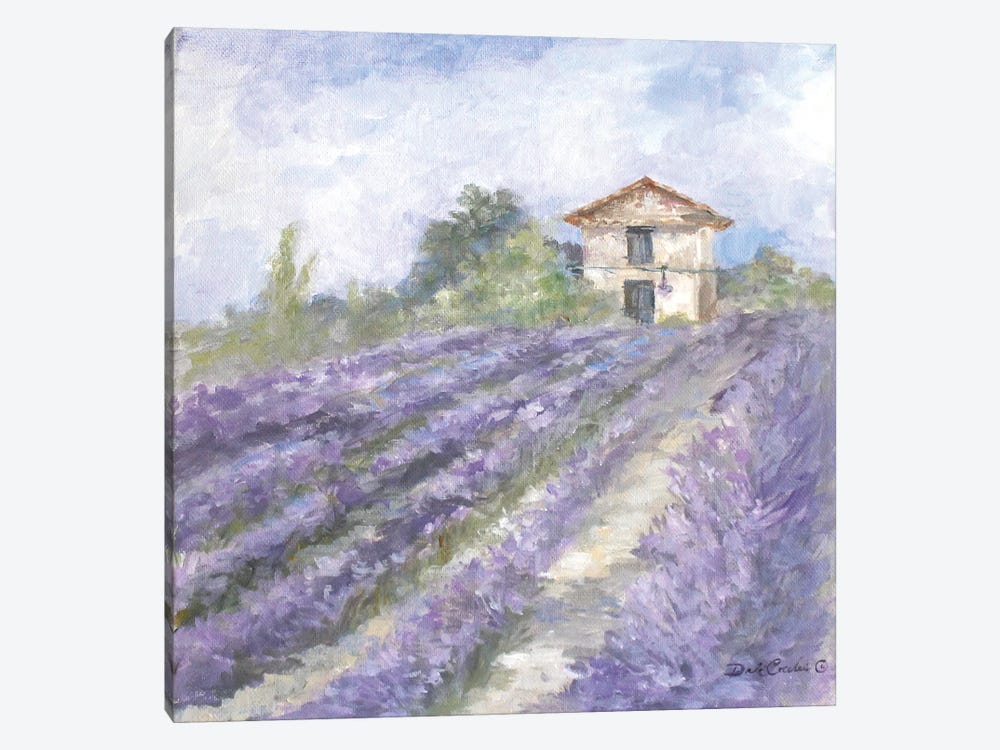 Lavender Fields by Debi Coules 1-piece Canvas Print