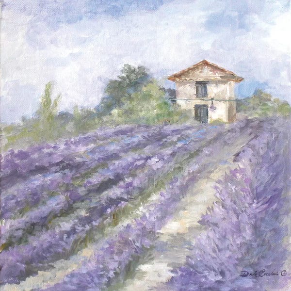 Shabby Chic Décor: Lavender Fields by Debi Coules