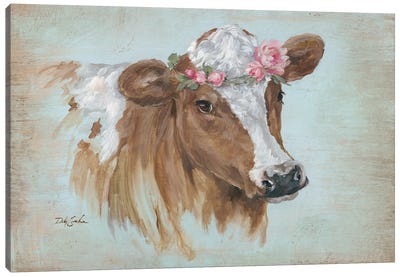 Penelope Canvas Art Print - Debi Coules Farm Animals