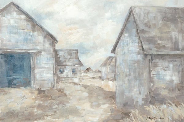 Debi Coules: Barn Path by Debi Coules