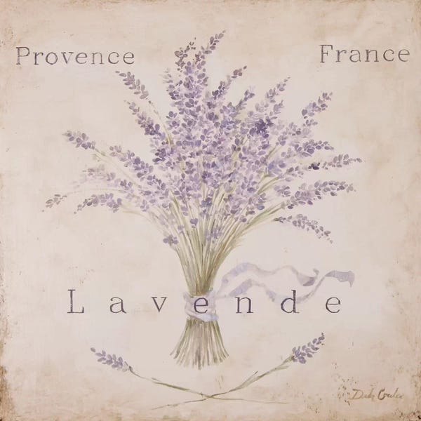 Herbs: Lavende Panel by Debi Coules