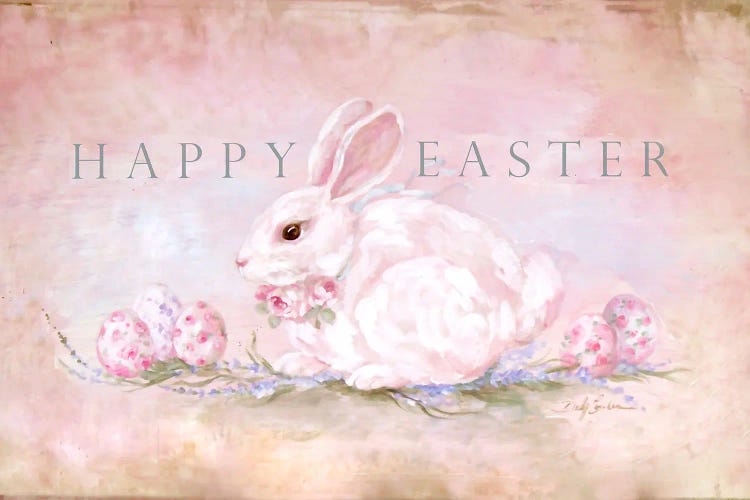 Happy Easter by Debi Coules wall art