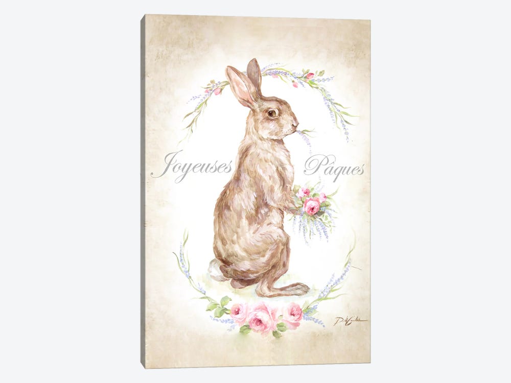 Joyeuses Paques (Happy Easter) by Debi Coules 1-piece Art Print