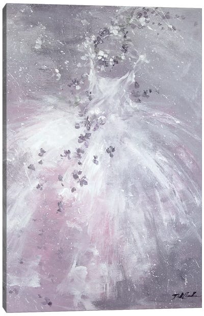 Lavender Dreams Canvas Art Print - Debi Coules Fashion