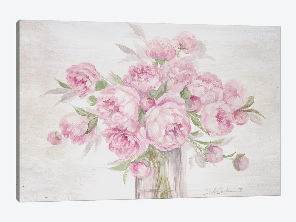 Peonies In Pink by Debi Coules 1-piece Art Print