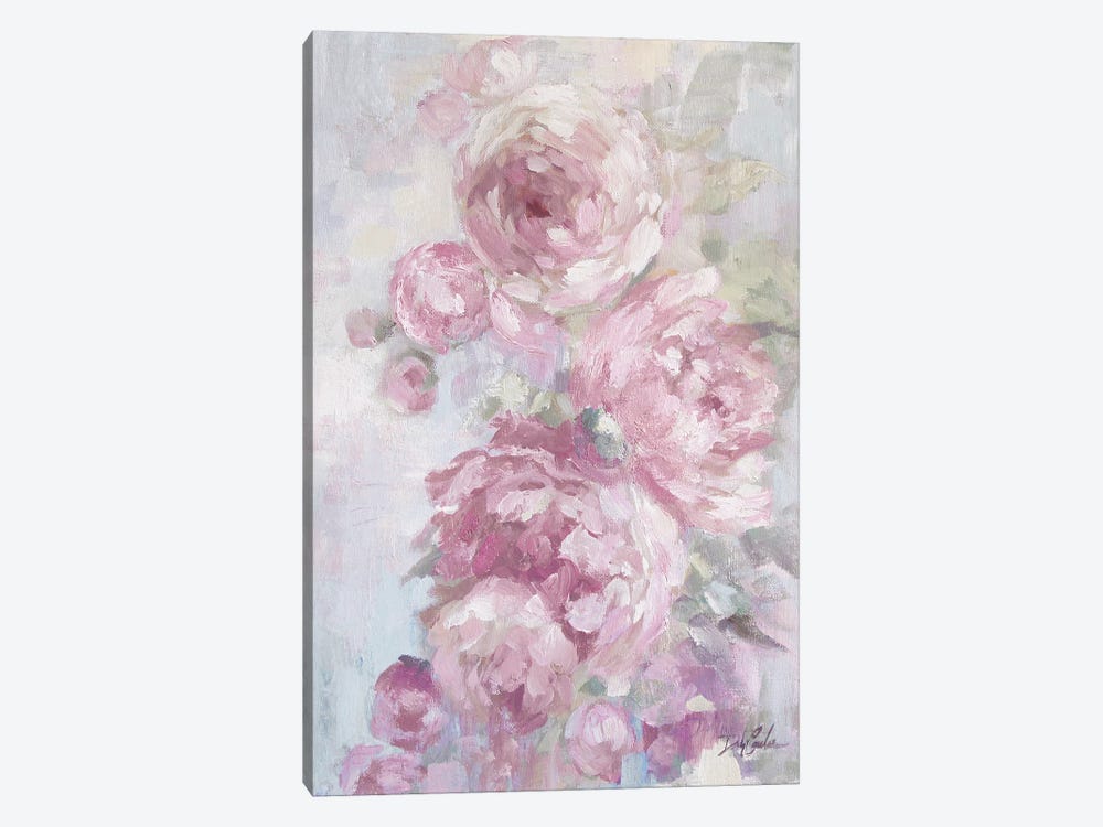 Peony Flowers by Debi Coules 1-piece Canvas Art