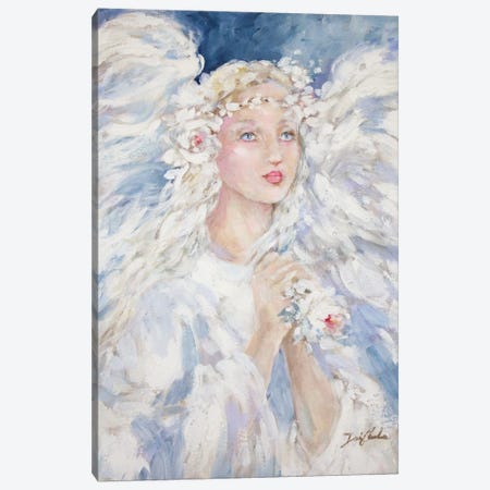 Blue Angel Canvas Print #DEB232} by Debi Coules Canvas Art Print