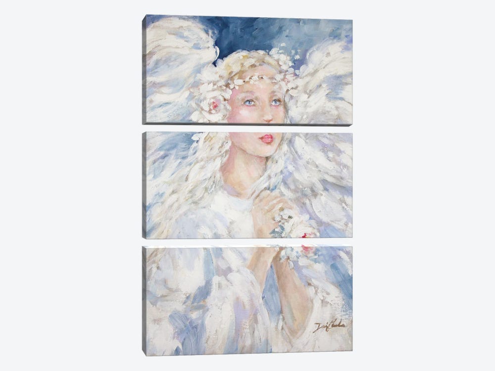 Blue Angel by Debi Coules 3-piece Art Print