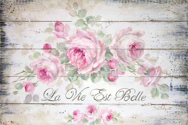 Shabby Chic Décor: French La Vie Est Belle by Debi Coules