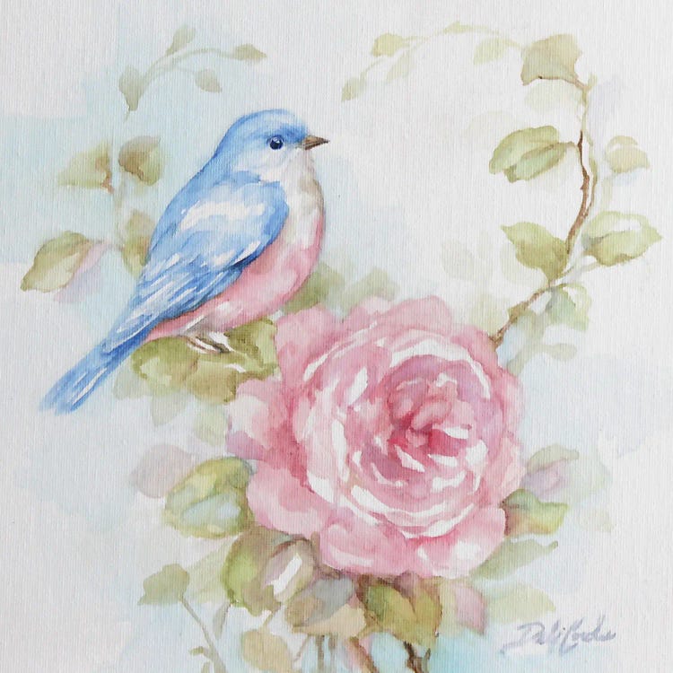 Blossoms And Bluebirds