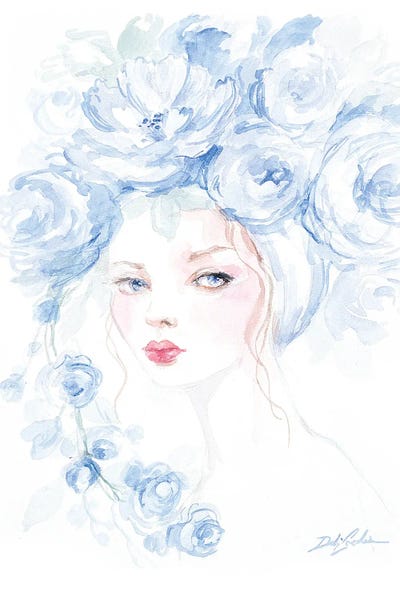 Debi Coules - Canvas Prints: Blue Reflection