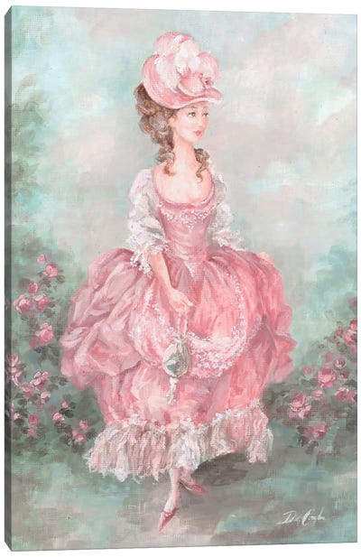 Nanette Canvas Art Print - Historical Fashion Art