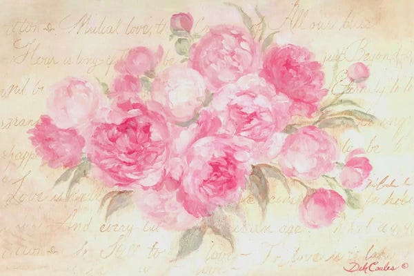 Shabby Chic Décor: Peonies Passion by Debi Coules