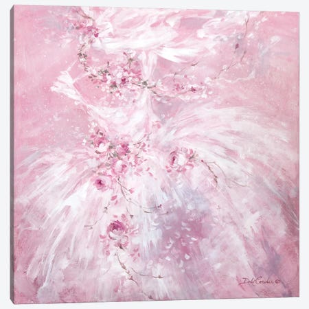 Pink Dreams Canvas Print #DEB34} by Debi Coules Canvas Print