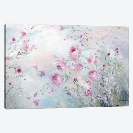 Rose Meadow Canvas Print #DEB38} by Debi Coules Canvas Artwork