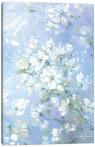 Sweet Wild Roses Canvas Art Print - Debi Coules