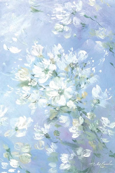 Modern Farmhouse Bedroom: Sweet Wild Roses by Debi Coules