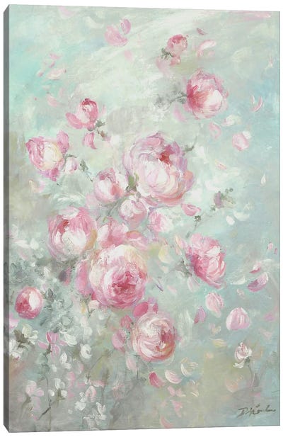 Whispering Petals Canvas Art Print - Rose Art