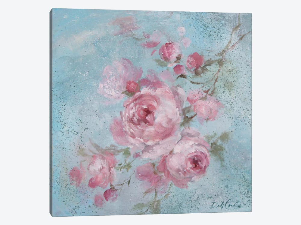 Winter Rose I by Debi Coules 1-piece Canvas Art Print