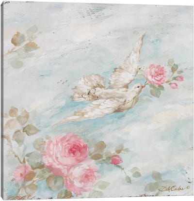 Peace Canvas Art Print - Rose Art