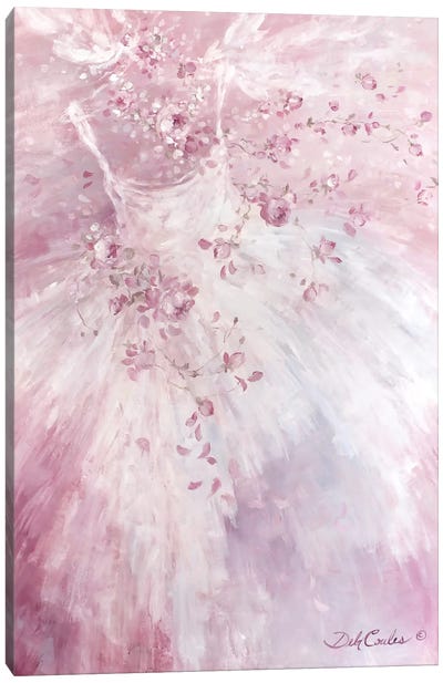 Enchanted Canvas Art Print - Pink Art