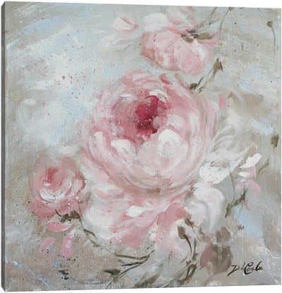 Blush II Canvas Art Print - Debi Coules Florals