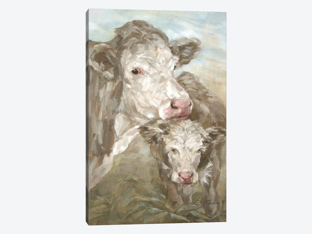 Moo Daze by Debi Coules 1-piece Canvas Wall Art