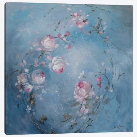 Moonlight Rose Canvas Print #DEB69} by Debi Coules Canvas Art Print